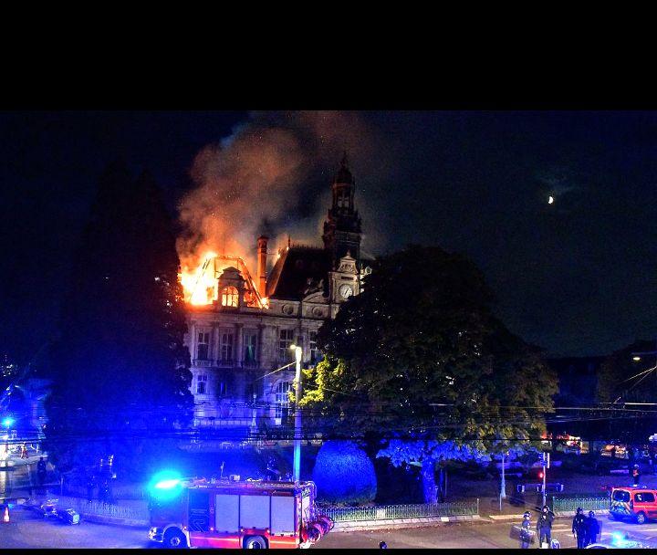 FRANCE COUNTS THE COST OF NATIONWIDE PROTESTS AFTER HISTORIC TOWN HALL FIRE
